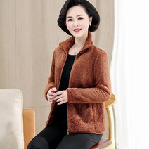 여자봄자켓 여자봄자켓 뉴타입 2022양면 북극융 보온 두꺼운 라펠카라 후드티 봄가을 여성 미시룩 지퍼 스탠드카라 자켓