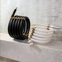 정품 스네이크V3 고속충전 케이블 자석 정리케이블, C타입 TO USB 화이트, 1M
