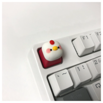 포인트 키캡 esc 네모네모, 닭