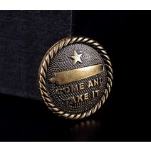 비즈공예 원석 10X 30MM 와서 가져가 텍사스 캐논 스타 곤잘레스 플래그 콘초 스크류 백 DIY 가죽 공예 지, 02 Antique Brass