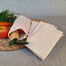 오메가키친 천연삼베주머니 다시망 국물망 조리망 요리용, 삼베주머니 - 특대