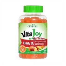 21세기 센트리 비타조이 구미 데일리 D 50 mcg 피치 맛 120 구미