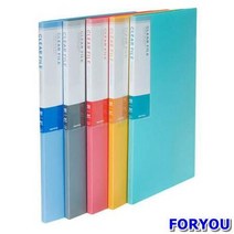 ForU710 대흥 컬러클리어화일 아쿠아 박스 10매110개 서류보관 다용도화일
