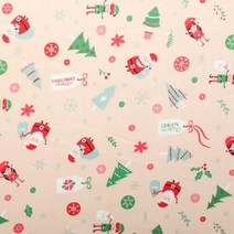 페브릭 옥삼 직물Syunss 새로운 크리스마스 시리즈 인쇄 Diy 패치 워크 천 이불 아기 침대 쿠션 드레스 바, 17 number 12_04 160x50 CM