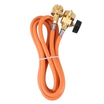 Welding Torch Hose CGA600 1.5M (5Ft) and Belt Hook for MAPP Extension Kit, 한개옵션0