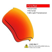 Oakley Half Jacket 2.0 XL 선글라스 용 SmartVLT 편광 렌즈-다양한 옵션, 파이어 레드