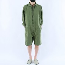 롤프 남성 남자 점프수트 점프슈트 반바지 집업 점퍼 팬츠 봄