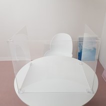 디귿자 책상칸막이 아크릴 가림막 3T 학교 수능 학원 시험장 유치원 초중고 대학교