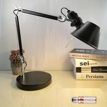 Mini Lamp 테이블 미니 Table 램프 TOLOMEO 톨로메오 경수진조명 아르떼미데, 다른, 블랙+15W 백색광 3단 조광