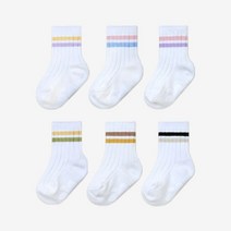 [하이베이비클럽] 링글양말 6종세트(선물포장) / 유아양말/ 아기