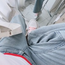 오버 클래식 톰 연청 데님 PT