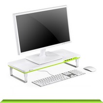 [XENICS] 모니터받침대 제닉스 ZIGNUM M-DESK F1 다기능 높이조절 받침대 [그린]