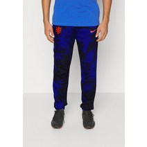 나이키 퍼포먼스 조거 팬츠 바지 네덜란드 KNVB 플리스 - 트랙수트 블랙/딥 로얄 블루/하바네로 레드 138582