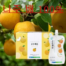 오직 나주배만 들어간 순수 100% 나주배즙 120ml, 10개입 일반박스