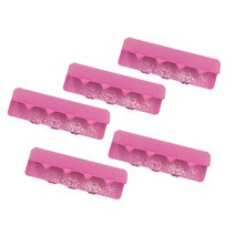 [동대문패션포인트] 고급 마감용 컬러 끝쇠 가방 벨트 허리띠부자재 5개, 핫핑크