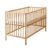 이케아 SNIGLAR 스니글라르 유아용침대 프레임만 60x120cm/아기침대/신생아/유아가구, 너도밤나무_505.191.51