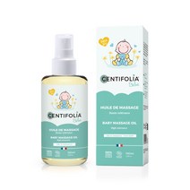 [본사배송] 센티폴리아 베이비 마사지 오일 100ml (코스모스 에코서트 인증-연약한 피부 보호 유기농 베이비마사지 오일)