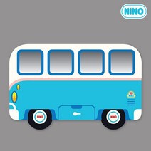SS1808 니노 미러보드 NMBP-119 미니버스 하늘(측면) 디자인 유아 안전거울 보드, 본상품선택