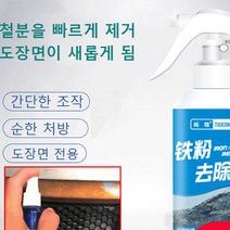 중성 철분 제거제 자동차 철분제거제 간단한 조작/순한 처방/도장면 전용, 100ml*3, 1개