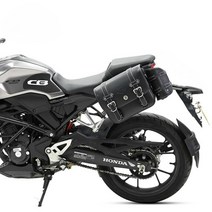 혼다 CB300R 사이드 백 가방 오토바이 새들백, CB300R-싱글오른쪽(가운데)캔버스백