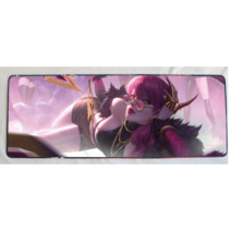 롤 LOL 디자인 마우스 패드 79종 시리즈 리그 오브 레전드 장패드 3mm 두께, 900x400mm + 3mm개, 다크 카키