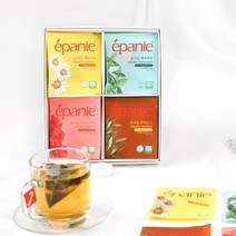 에빠니 오가닉티 셀렉션 4종 유기농 허브티 선물세트, 단품, 단품