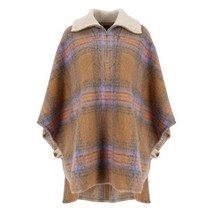 [써스데이아일랜드] 니트 카라 케이프 코트 T226MCT133