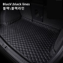 Ecool 지프 트렁크매트 트렁크 보호 트렁크커버 랭글러 레니게이드 랭글러 레니게이드 컴패스 체로키, 3 블랙/블랙 라인, 레니게이드(15년~현재)