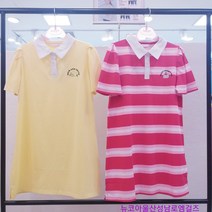 로엠걸즈 +달라붙지않는시원함+ 아스킨 카라형 퍼프원피스 RGOM2342P 뉴코아울산성남점