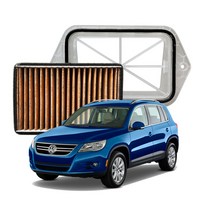 폭스바겐 티구안 1세대 활성탄 에어컨필터(외기용), HC-OS01(몰딩포함)