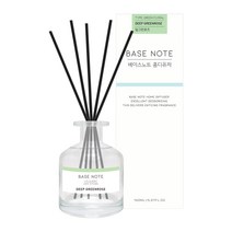 베이스노트 홈 디퓨져 150ml, 딥그린로즈