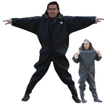 도시어부 어부바지 포세이돈가슴장화전신 물 바지 두꺼운 겨울바다낚시 입는장화 물질 갯벌체험, 38 평소 신는 신발 사이즈는, 더블 윙 블랙 테 두꺼운 100 실크 타이트 커프