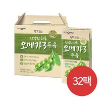 일동후디스 오메가3 두유 190ml 32팩