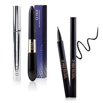 오휘 리얼컬러 리퀴드 아이라이너마스카라프루프올, 듀얼 마스카라 블랙 OH4353