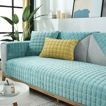 쇼파 천갈이 커버 리폼 솔리드 컬러 레드 소프트 두꺼운 플란넬 퀼트 소파 타월 플러시 미끄럼 방지 바닥 매트, 14 110x180cm 1pc, [05] Color 10