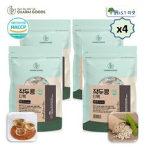 국산 작두콩차 티백 볶은 구수한 작두콩 차 50개입 식약처 HACCP 1팩~5팩구성, 4팩