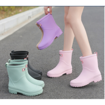 레인부츠 2023 S/S 0022 5컬러 베이직 여성장화 미들장화