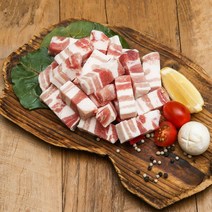 푸주 소포장 프리미엄 삼겹살, 한입 큐브 250g, 1개