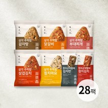[바르닭]삼각주먹밥&현미곤약밥바 7종 28팩 (대용량), 맛 선택:현미곤약밥바_참치김치 28팩