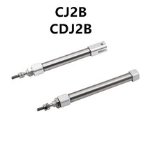 CJ2B SMC 타입 미니 스테인레스 스틸 공압 실린더 복동 소형 싱글 로드 에어, 19 175mm Stroke_04 CDJ2B16