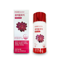 네추럴에프엔피 푸드올로지 콜레올로지 600mg 60정 1박스