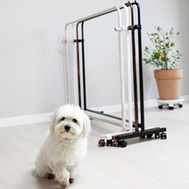 코코디피 이동식 옷가게 옷걸이 행거 의류 매장용 디스플레이 인테리어 철제 헹거, 브론즈붓칠