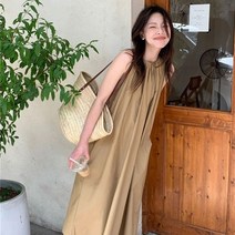 해외여행 여름옷 동남아 원피스 맘룩 리조트룩 홀터넥 플레어 77사이즈