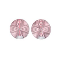 전자파 전자파차단 전자파차단스티커 보호필름 5g 앰프 emf 차단기 6pcs 휴대 전화 emf 보호 휴대 전화 스티커 5g 중화제 모든 장치에 대한 휴대 전화 보호대, 2실버