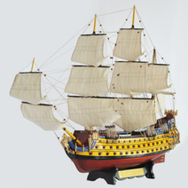 디작소 아트피플-FJ6603 모형 배(145cmx35cmx115cm)