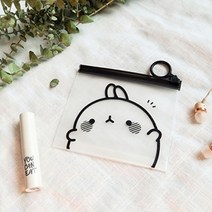 기타 바보사랑[북코디]몰랑 PVC 파우치 v.2 - Small