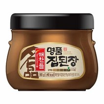 CJ 장 해찬들 명품 집된장 된장찌개 집된장 900g 1세트, 3세트