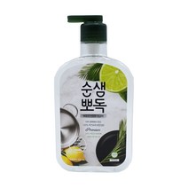 야자열매 헹굼 세척 시트러스향 주방세제 750ml 펌핑 용기형 5개입 1세트, 1개