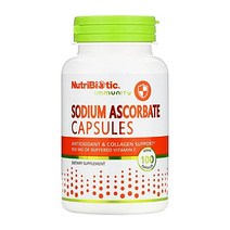 뉴트리바이오틱 Immunity Sodium Ascorbate 나트륨 아스코브산염 100캡슐, 1개