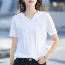 ROVOG 여자 반팔 후드 티셔츠